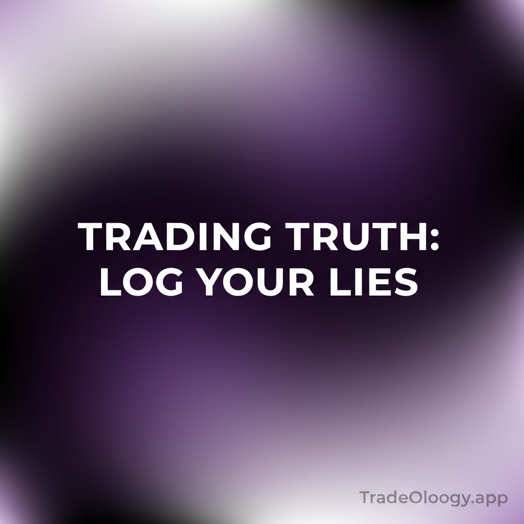 Trading Journal vs Trade Log Difference: You Are Lying to Yourself